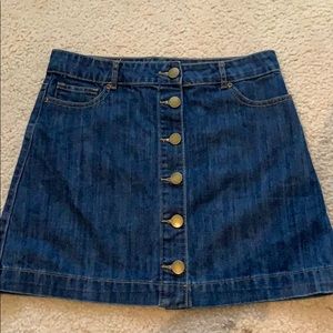 Forever 21 denim skirt